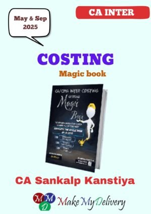 CA Inter Costing Magic Book CA Sankalp Kanstiya