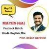 CA Foundation Maths (QA Fastrack Batch) By Prof. Akash Agarwal