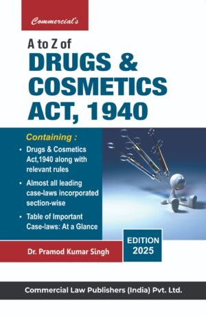 A to Z of Drugs and Cosmetics By Pramod Kumar Singh